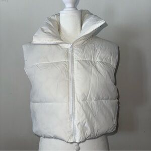 Amazon Women's White Puffer Vest